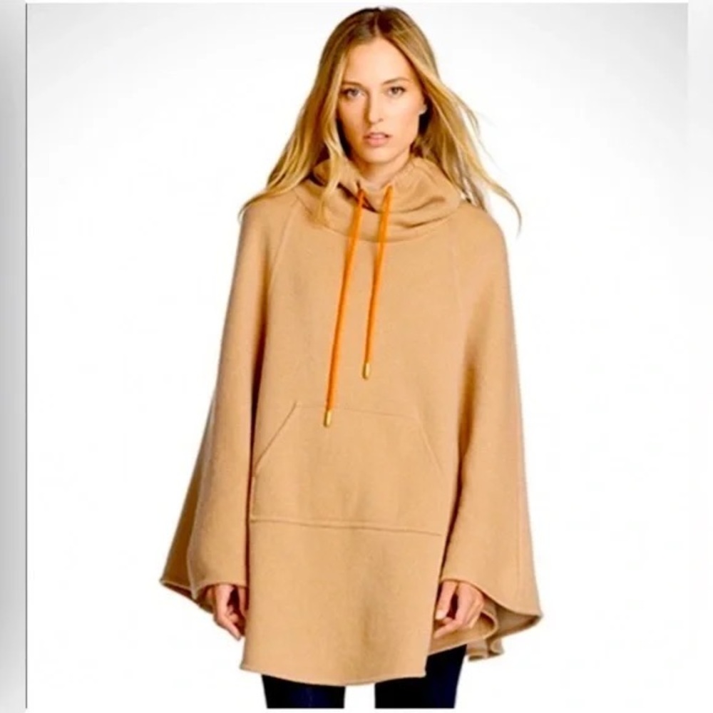 NWOT Tory Burch Vienna Wool Poncho Cape